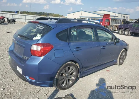 2016 Subaru Impreza Sport Premium from USA, damaged, VIN JF1GPAP64GH302581